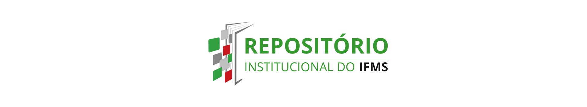 Banner branco com logo da IFMS colorido ao centro